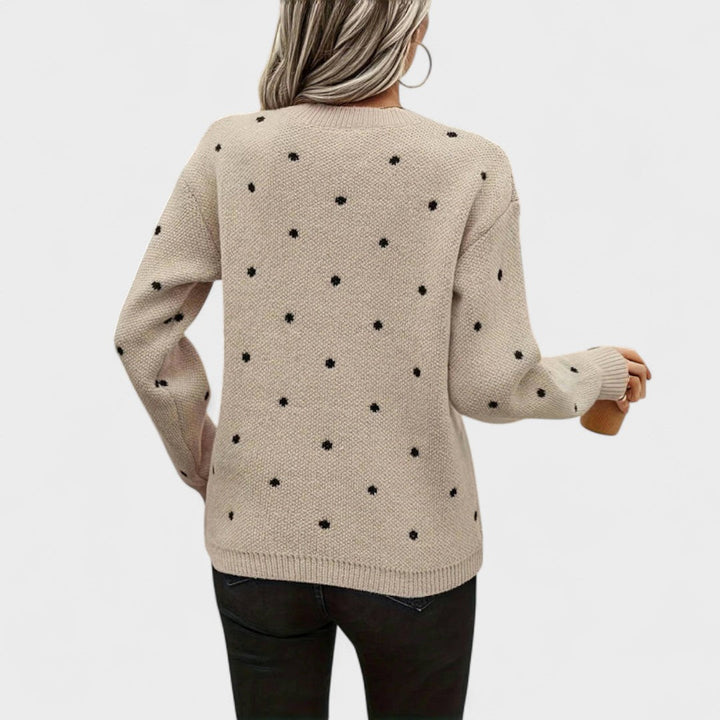 Carolina™ | Suéter de Punto con Lunares