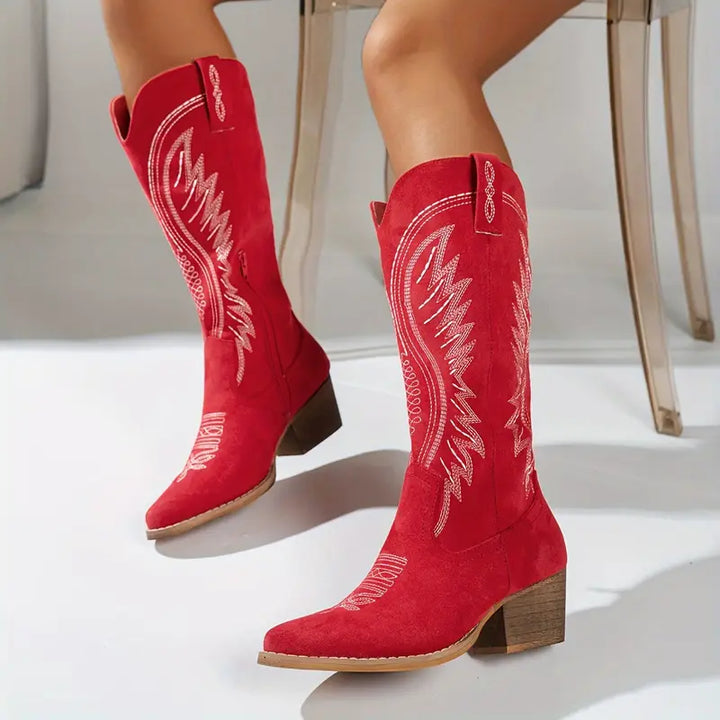 Maria – Botas Occidentales de Elegancia Segura