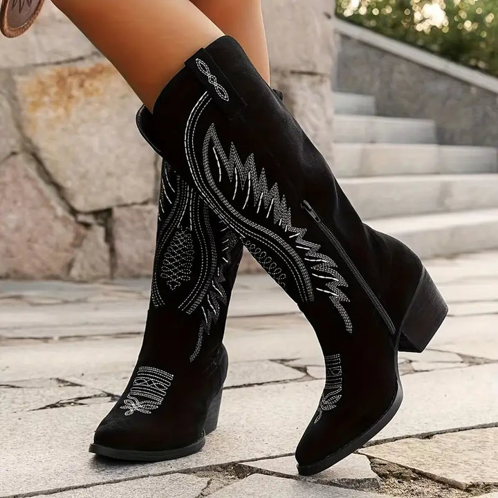 Maria – Botas Occidentales de Elegancia Segura