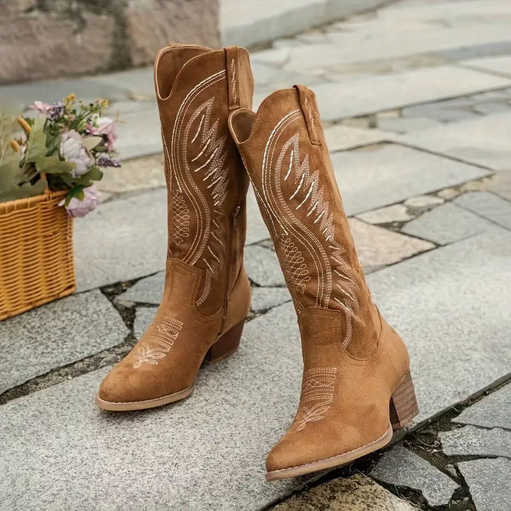 Maria – Botas Occidentales de Elegancia Segura