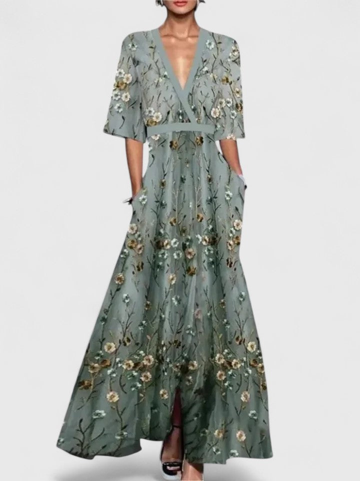 Ella – Vestido Maxi Elegante para Momentos Inolvidables