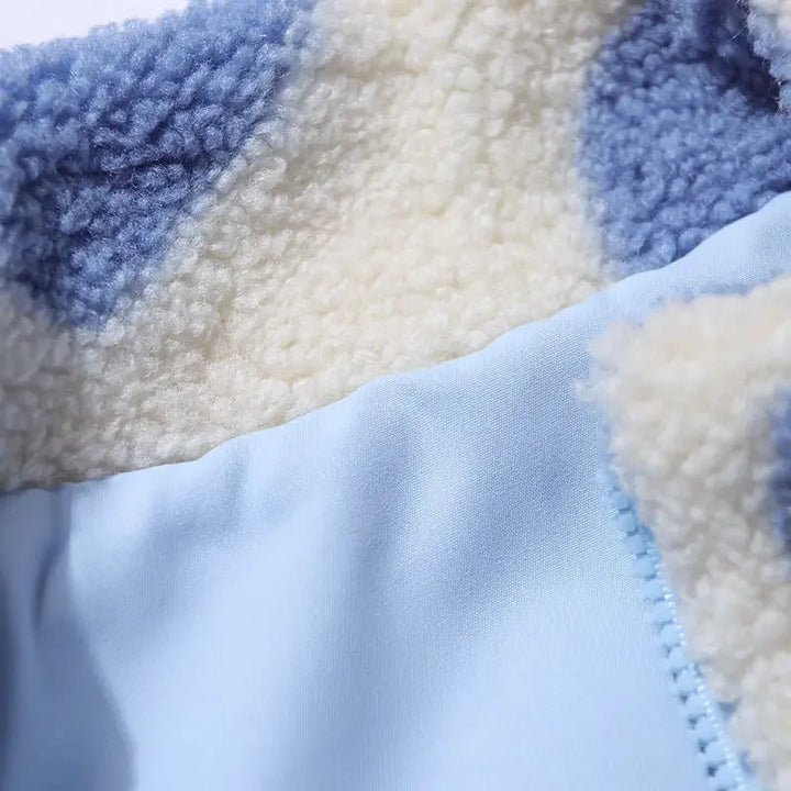 Katharina | Chaqueta con corazones reversibles