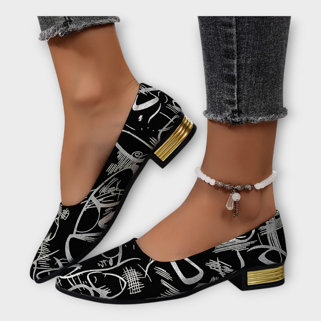 Patricia - Bailarinas Elegantes con Detalles Sofisticados