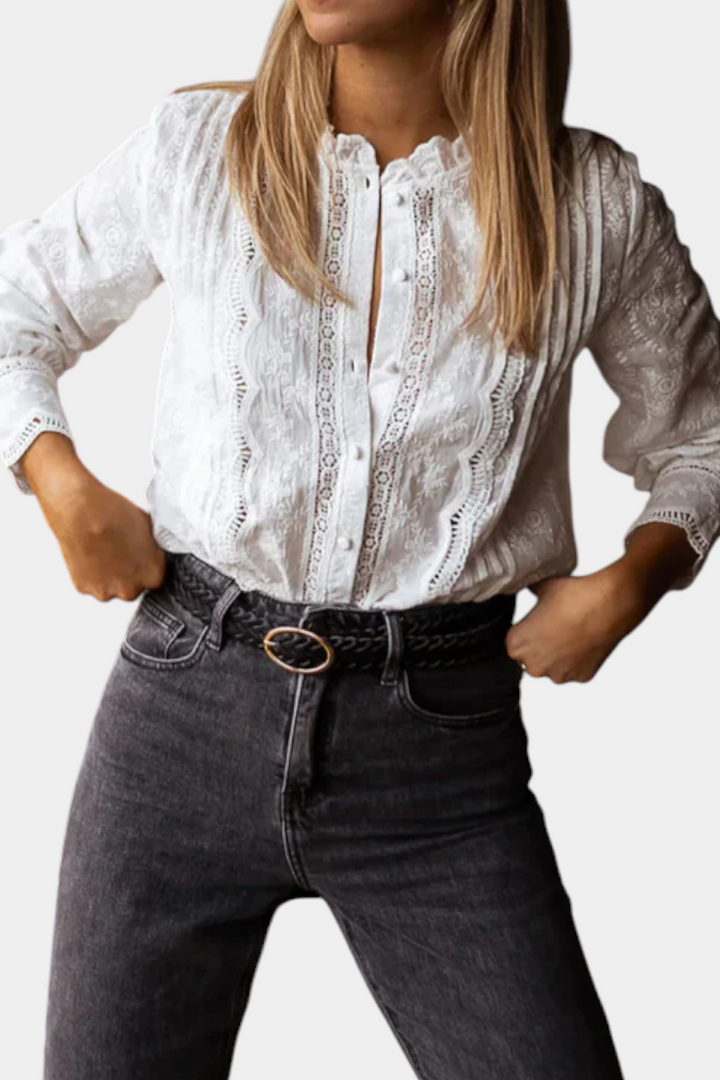 Laurina - Blusa de Encaje