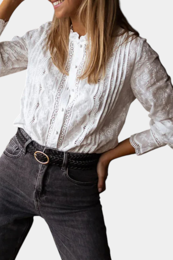 Laurina - Blusa de Encaje