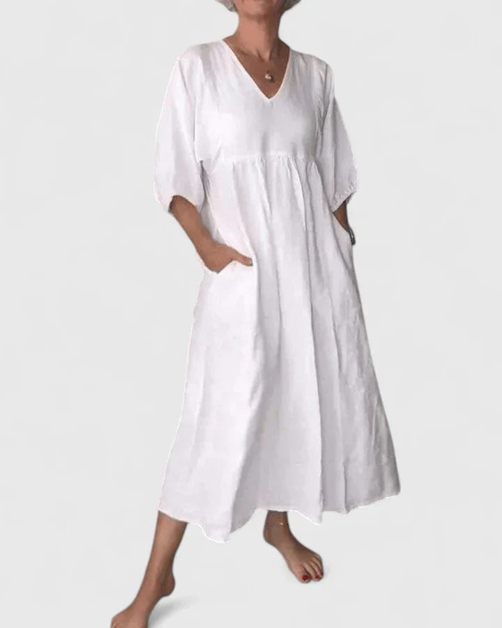 Theresa - Vestido Maxi Elegante para Comodidad Sin Esfuerzo