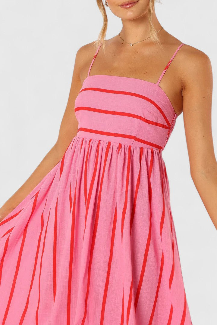 Amelia – Vestido largo elegante para una sofisticación sin esfuerzo