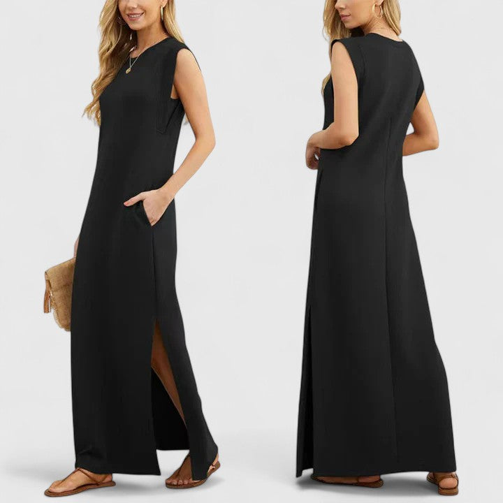 Harper – Vestido Maxi Sin Esfuerzo para la Simplicidad Moderna