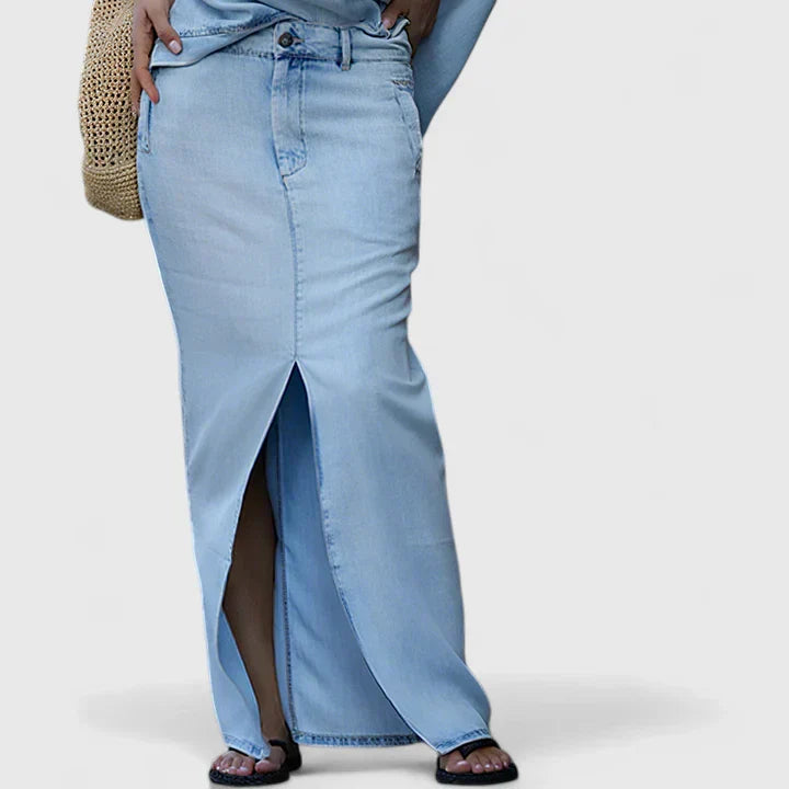 Mia – Falda Maxi Clásica para un Estilo Cotidiano Sin Esfuerzo